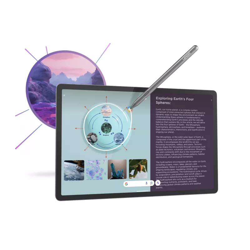 Lenovo Idea Tab Pro Mediatek 128 GB 32,3 cm (12,7 polegadas) 8 GB Wi-Fi 6E (802.11ax) Android 14 cinzento