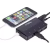 Hub de interface Renkforce RF-3806031 USB 3.2 Gen 1 Type-B preto