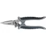 Tesoura para relva KWB 926790 cabo longo lâmina reta 190 mm