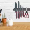 Bloco de facas magnético Westmark preto ABS 380 mm de largura