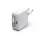 Hama 00201957 carregador móvel universal branco AC carregamento rápido interior