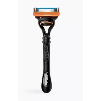 Máquina de barbear Gillette Fusion5 — preto/laranja, 1 unid.