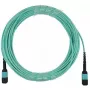 Cabo de fibra ótica BlueOptics CBX-STC012BPF-MXXN-MXXN-020M-MTP OM4 20m turquesa