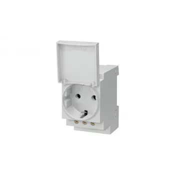 Tomada Siemens 5TE6801 tipo F cinzento