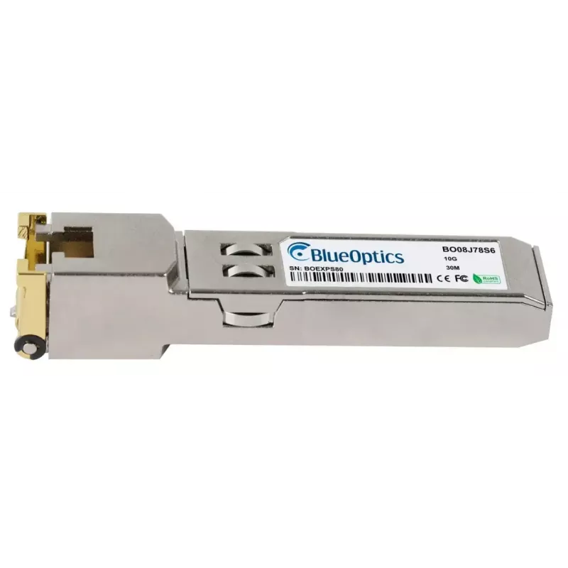 BlueOptics BO08J78S6IN Transcetor SFP+, 10GBASE-T, RJ45, 30 m, industrial