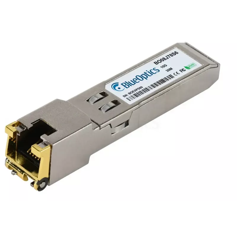 BlueOptics BO08J78S6IN Transcetor SFP+, 10GBASE-T, RJ45, 30 m, industrial