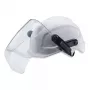Viseira uvex pheos SLB 2, classe Arc-Flash 2, resistente a riscos e antiembaciamento