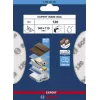 Folha de lixa Bosch W480, grão fino P240, 115×140 mm, 2 unid.