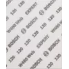 Folha de lixa Bosch W480, grão fino P320, 115×140 mm, 2 unid.