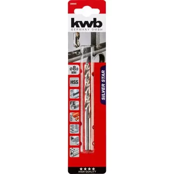 Broca KWB 206580 8 mm 1 unid.