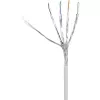 Cabo de rede Renkforce RF-4149858 0,25 m Cat6a S/FTP cinzento