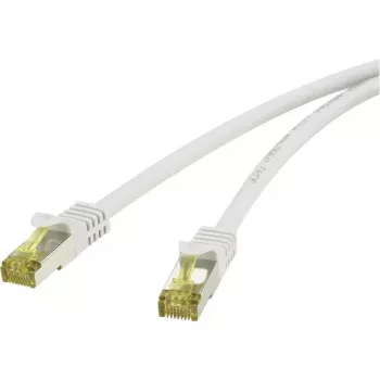 Cabo de rede Renkforce RF-4149858 0,25 m Cat6a S/FTP cinzento