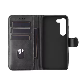 Capa para telemóvel eSTUFF ES67340020-BULK 17,5 cm (6,9 polegadas) capa com carteira preta