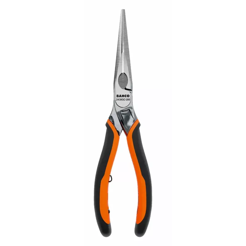 Bahco 2430 GC-160 IP Alicate de bico chato redondo, 160 mm