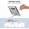Estação de acoplamento Techly 8-em-1 USB-C com suporte para tablet