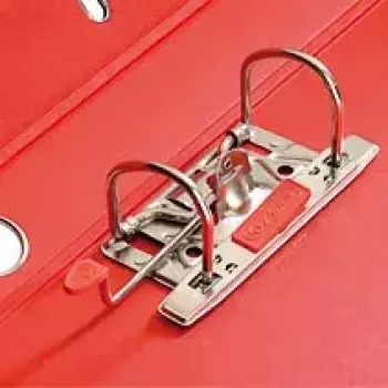 Ficheiro de anéis Herlitz 10834737 A4 vermelho