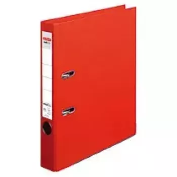Ficheiro de anéis Herlitz 10834737 A4 vermelho