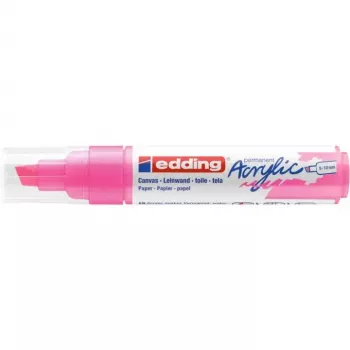 Marcador Edding 5000 ponta de cinzel rosa 1 unid.