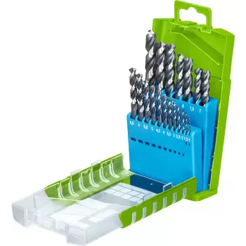 Conjunto de brocas KWB 258819 19 peças rotação à direita