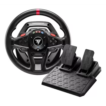 Thrustmaster T128 SimTask Farming Pack preto volante + pedais + alavanca de velocidades PC, PlayStation 4, PlayStation 5