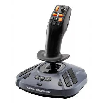 Thrustmaster T128 SimTask Farming Pack preto volante + pedais + alavanca de velocidades PC, PlayStation 4, PlayStation 5