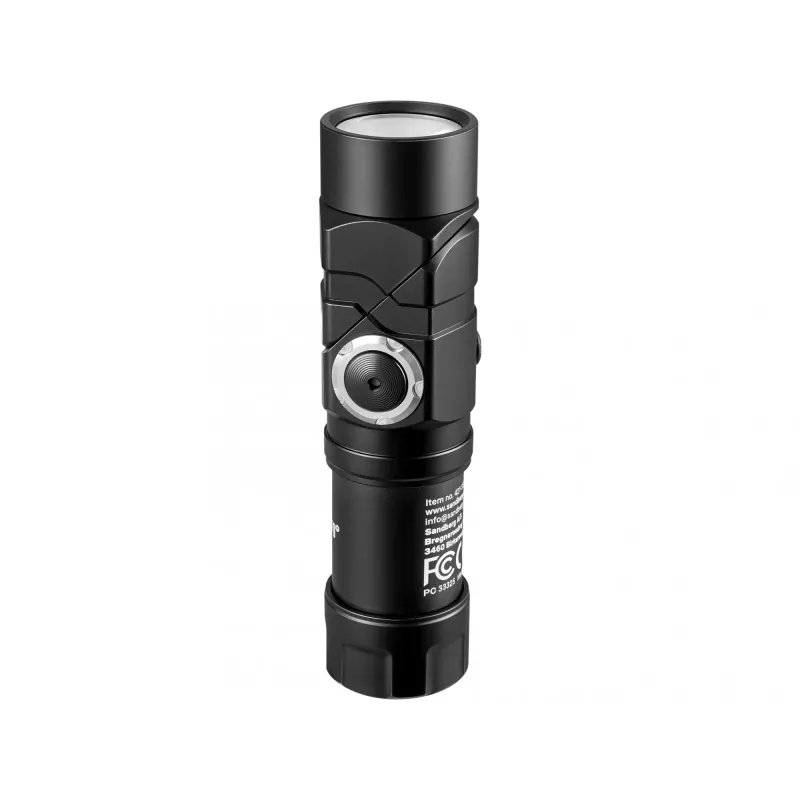 Sandberg Headlamp 500 Duo, lanterna de cabeça, preta, alumínio, IP44, LED, 25 lm