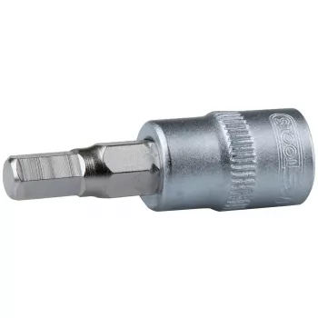 Chave de caixa para bits KS Tools 1/4 polegadas sextavado interior, 5 mm (911.1438)
