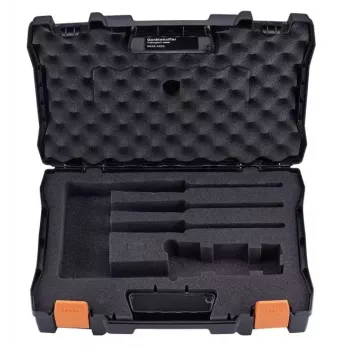 Mala de armazenamento de ferramentas Testo 0516 1201 preto plástico