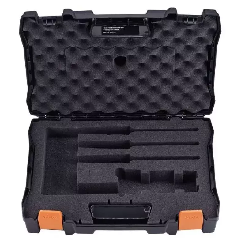 Mala de armazenamento de ferramentas Testo 0516 1201 preto plástico