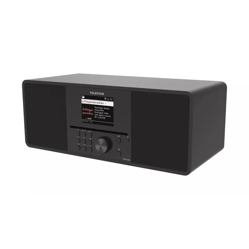 Rádio de internet Imperial Telestar 5700300 — sintonizador digital, DAB+/FM, 30 W RMS, TFT de 3,2 polegadas, alimentação DC, preto