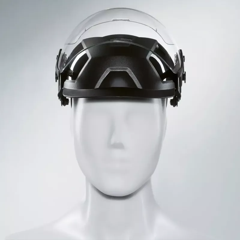 Proteção de cabeça de segurança UVEX 9790211 — preto, acessório para capacete de proteção