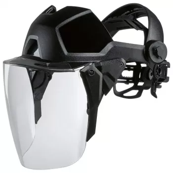 Proteção de cabeça de segurança UVEX 9790211 — preto, acessório para capacete de proteção