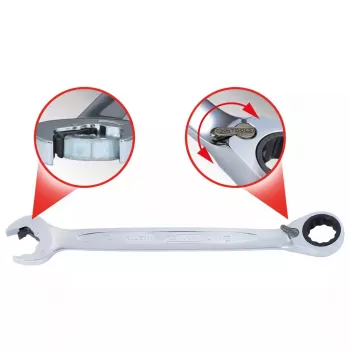 Chave de caixa KS Tools 503.5919 19 mm aço cromo-vanádio