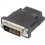 Renkforce 1404076 adaptador HDMI para DVI, HDMI fêmea para DVI-D macho 24+1 pinos, preto