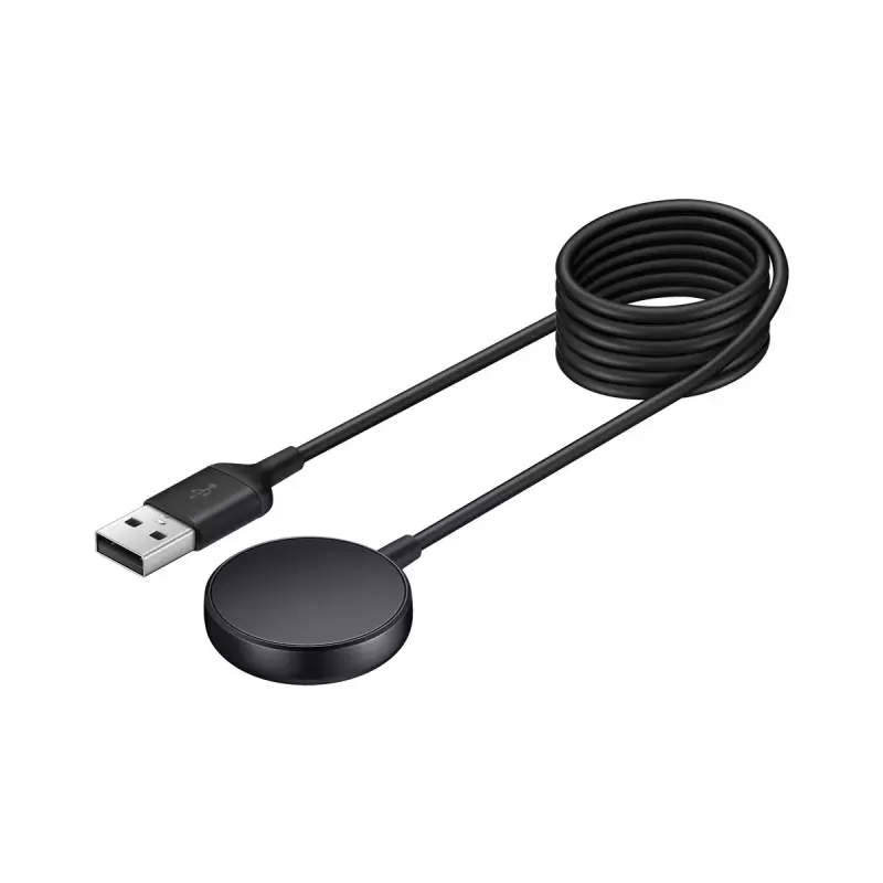 Smartwatch Samsung EP-OR825 preto USB carregamento sem fios interior