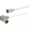 Cabo coaxial Schwaiger MMC15 052 1,5 m Mini D F branco