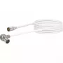 Cabo coaxial Schwaiger MMC15 052 1,5 m Mini D F branco