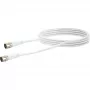 Cabo coaxial Schwaiger KDAK30 532 3m F branco