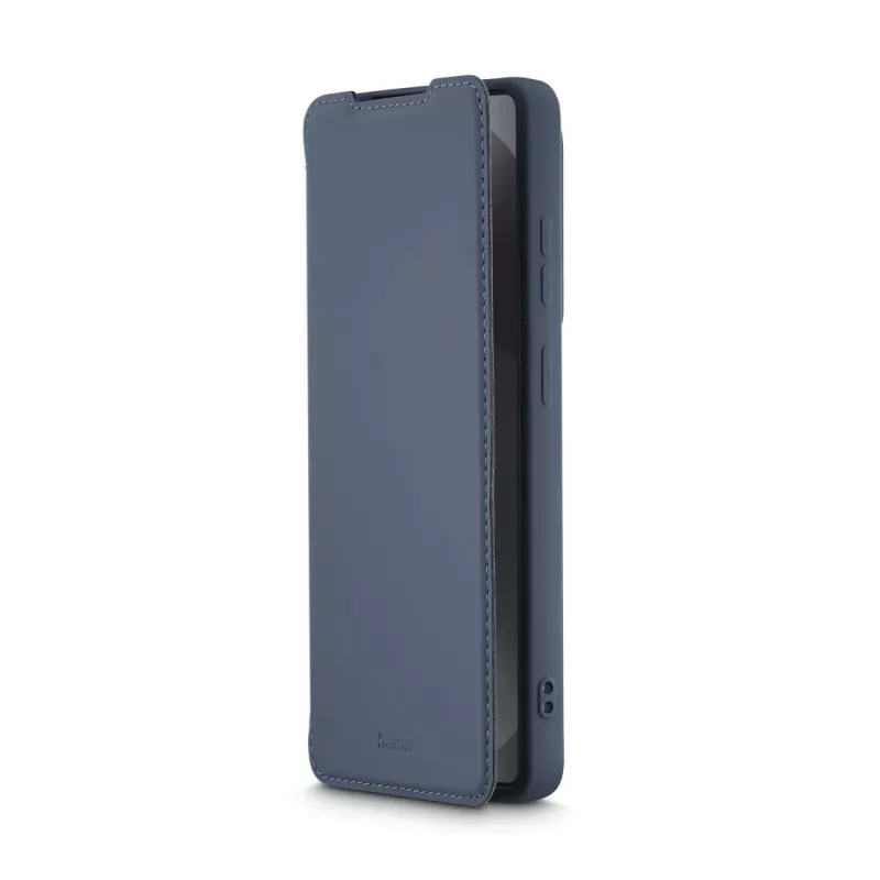 Capa tipo carteira para telemóvel HAMA Fantastic Feel para Samsung Galaxy S26 Ultra, 17,5 cm (6,9 polegadas), azul, 2 compartimentos para cartões