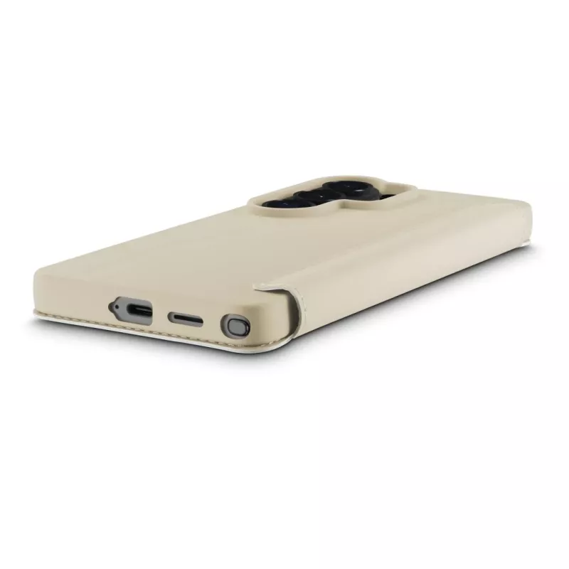 Hama Fantastic Feel 00016029 capa tipo livro para Samsung Galaxy S26 Ultra, bege