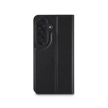 Capa tipo carteira para telemóvel HAMA Daily Protect para Samsung Galaxy S26, 16 cm (6,3 polegadas), preto, 2 compartimentos para cartões, suporte de mesa