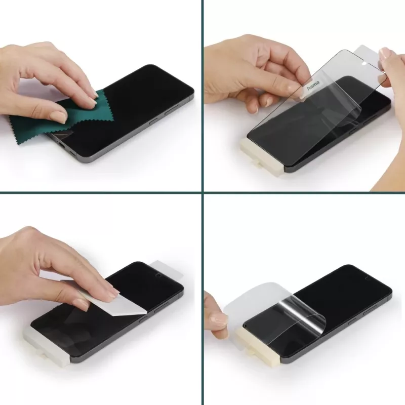 Película de proteção de ecrã Hama Super Hybrid Clear Samsung 1 unid.