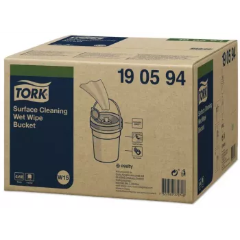 Pano de preparação de superfícies Tork 190594 — branco, 58 panos, embalagem 158×158×191 mm