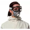 Máscara antipoeiras 3M 9922C2, reutilizável estilo máscara de proteção respiratória, pack de 2, antracite