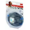 Máscara antipoeiras 3M 9922C2, reutilizável estilo máscara de proteção respiratória, pack de 2, antracite