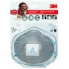Máscara antipoeiras 3M 9922C2, reutilizável estilo máscara de proteção respiratória, pack de 2, antracite