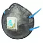 Máscara antipoeiras 3M 9922C2, reutilizável estilo máscara de proteção respiratória, pack de 2, antracite