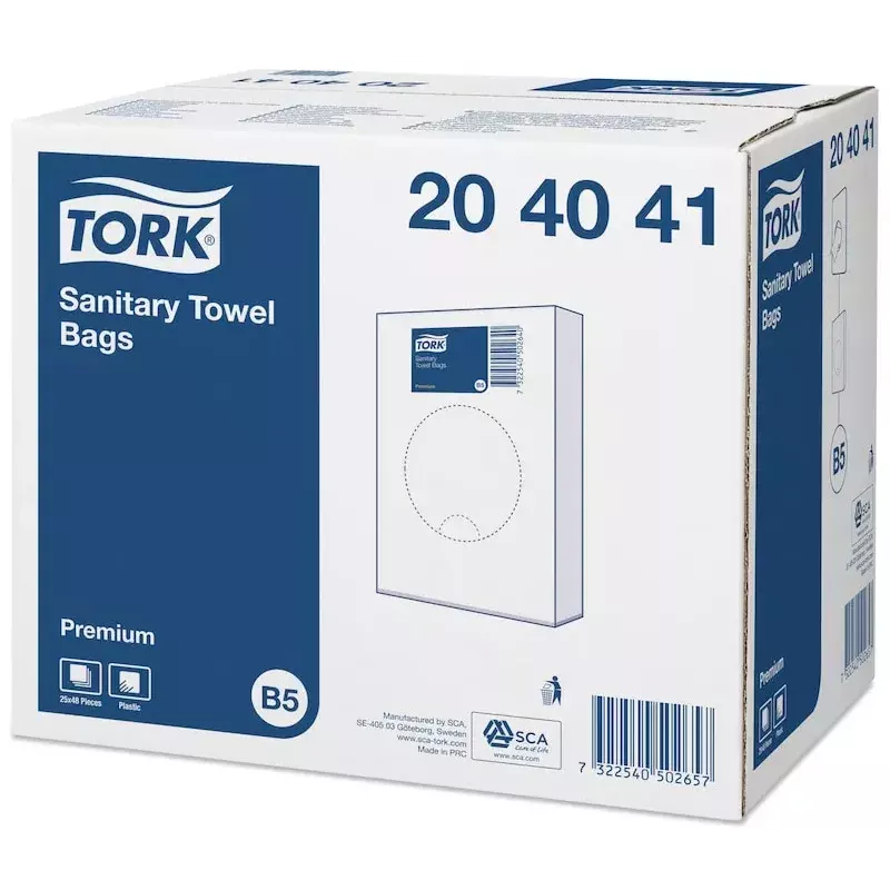 Sacos do lixo Tork 204041 brancos 25 unid.