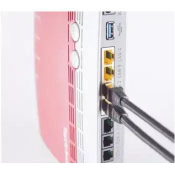 Cabo de rede ShiverPeaks BS20-60035 RJ-45 Cat6a 3m preto