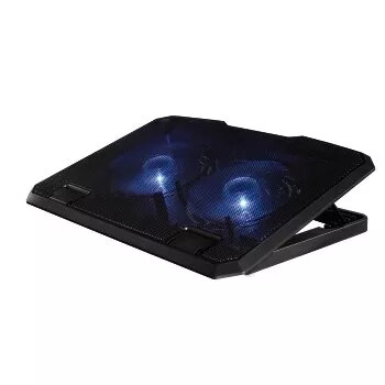 Base de arrefecimento para portátil Hama preta 39,6 cm (15,6